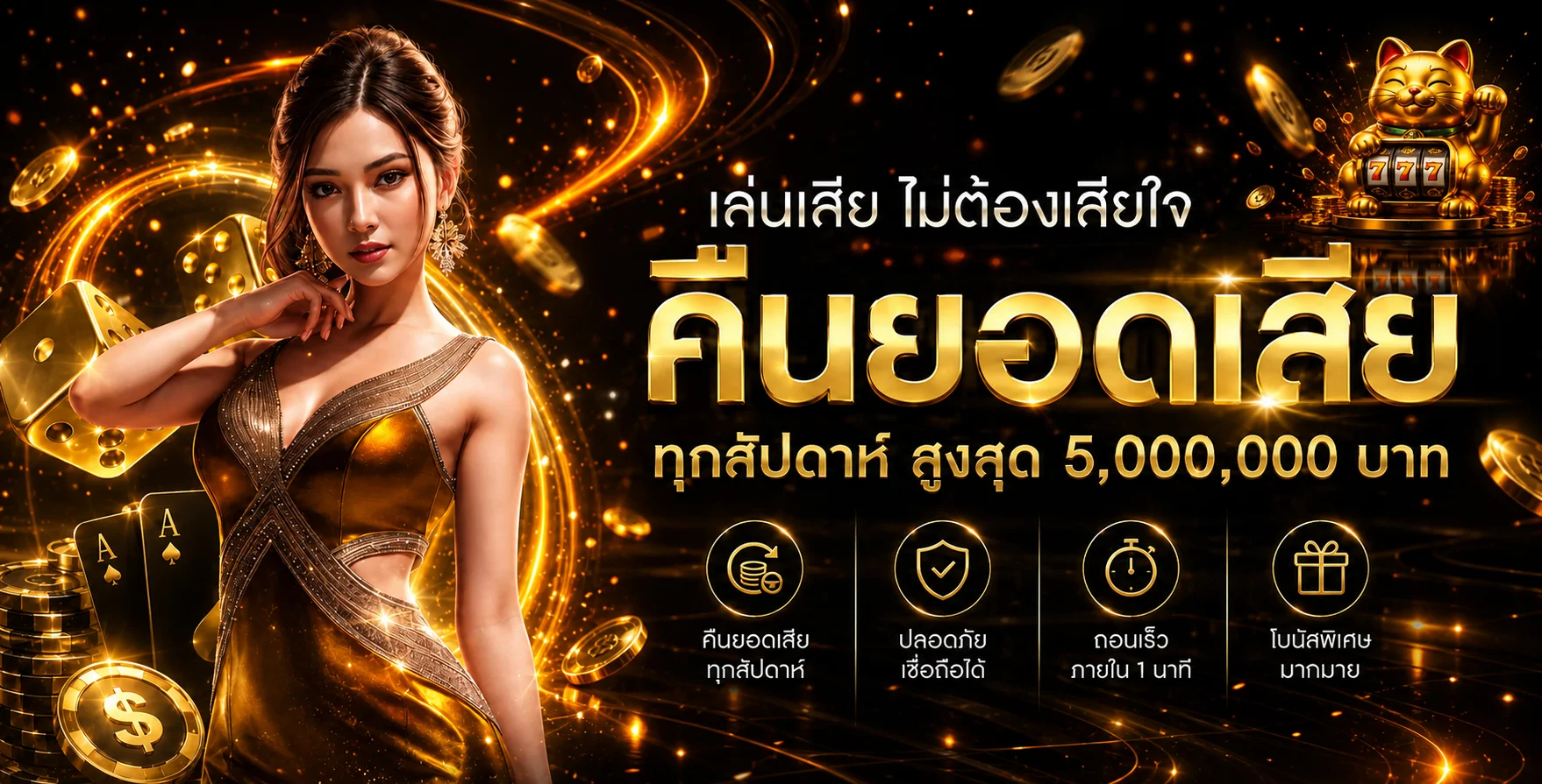 โปรโมชั่น Tunder24 คืนยอดและสิทธิประโยชน์รายสัปดาห์